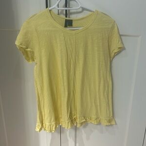 Short sleeve cotton top - size M